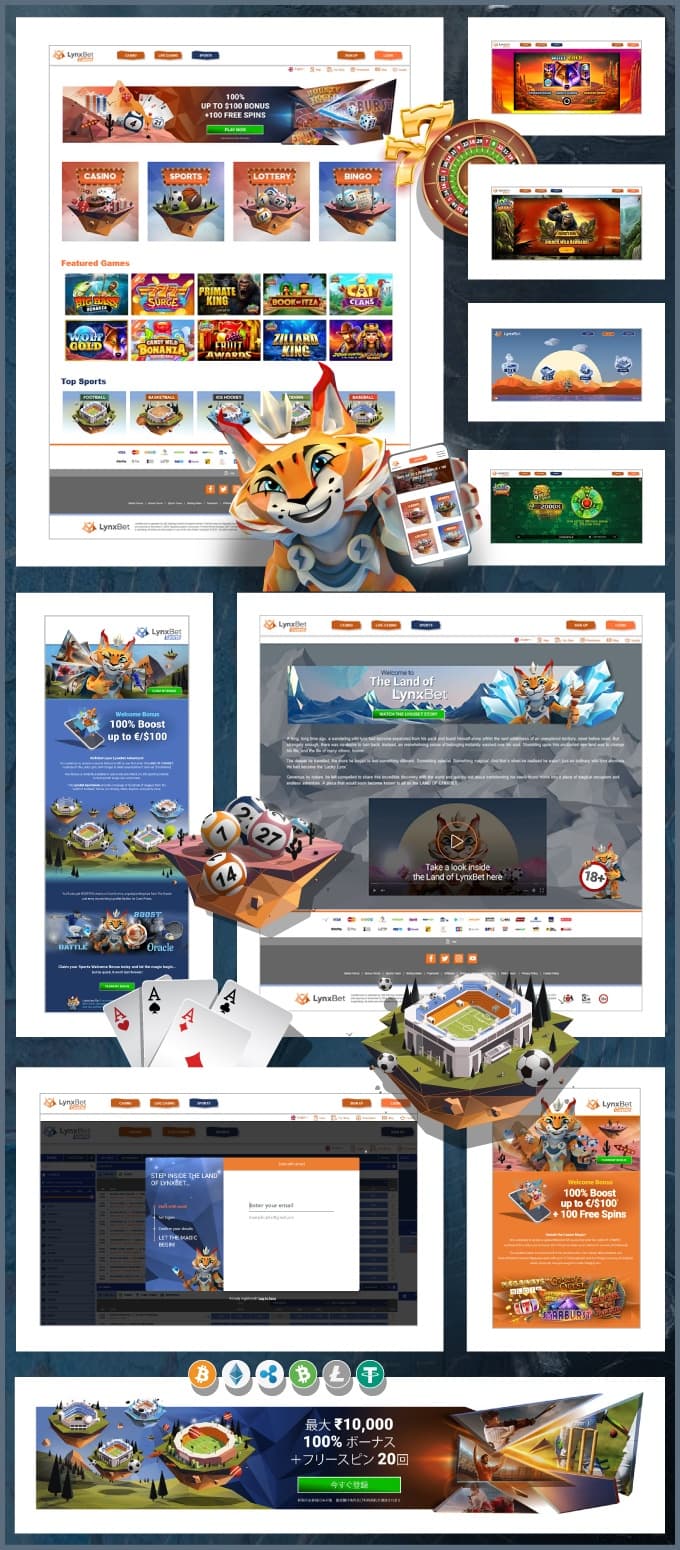 LynxBet iGaming platform showcase
